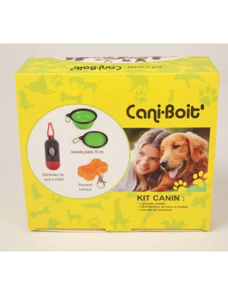 Kit Accueil Canin conditionnement dans box