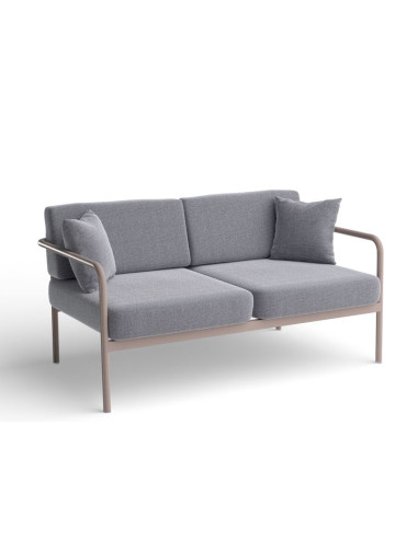 Set salon CANNES havane (canapé, 2...