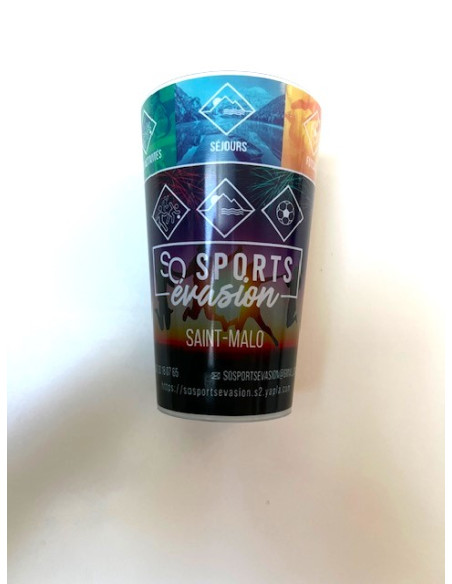 Gobelet plastique réutilisable FH 30cl ou 50cl