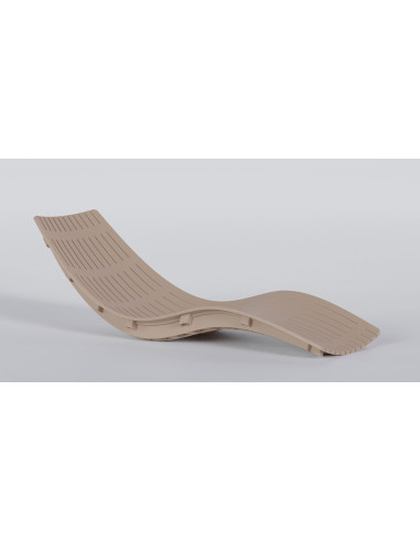 Bain de soleil empilable Havana taupe Bain de soleil empilable Havana taupe
