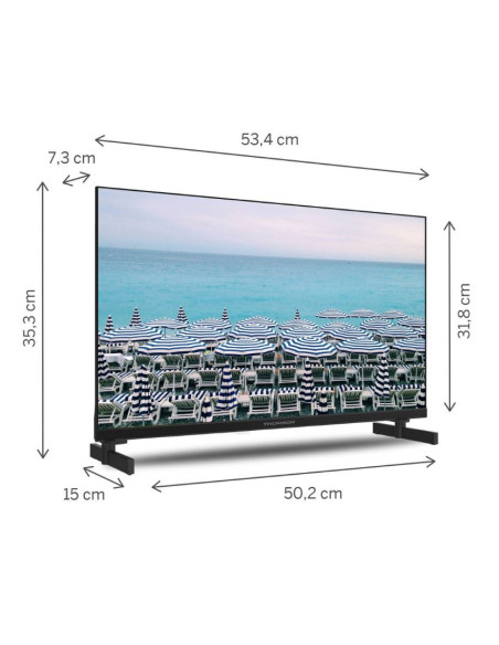 TV LED 24" (60cm) mode hôtel