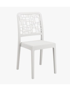 Chaise Domino Blanche 2