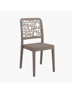 Chaise Domino Taupe