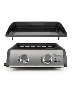 Plancha Gaz 2 brûleurs 2