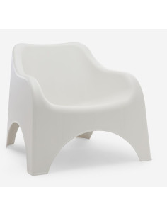 Fauteuil bas PICSI blanc 2