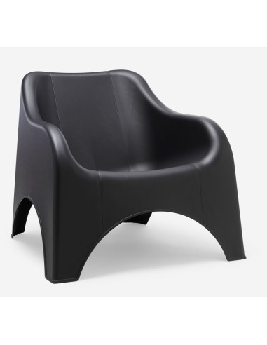 Fauteuil bas PICSI anthracite