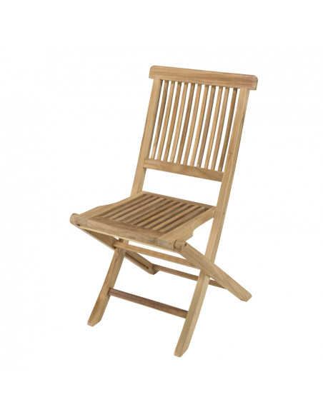 Chaise pliante BRIGHTON en Teck