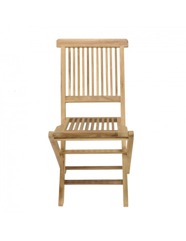 Chaise pliante BRIGHTON en Teck