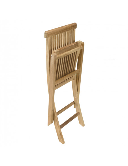 Chaise pliante BRIGHTON en Teck