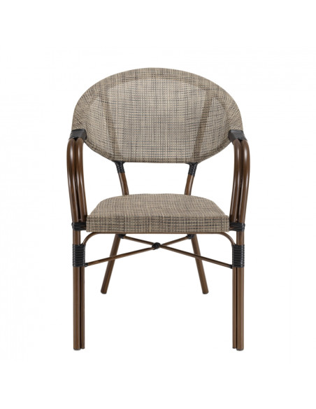 Fauteuil BISTROT taupe