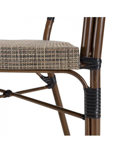 Fauteuil BISTROT taupe