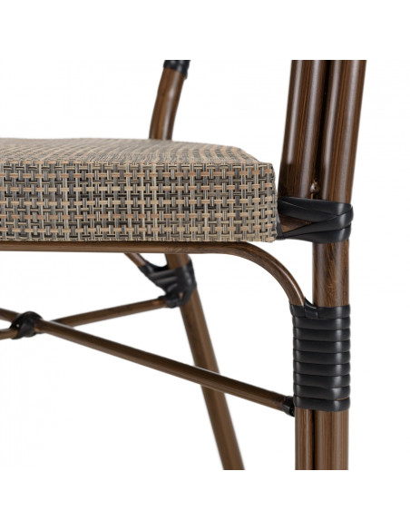 Fauteuil BISTROT taupe