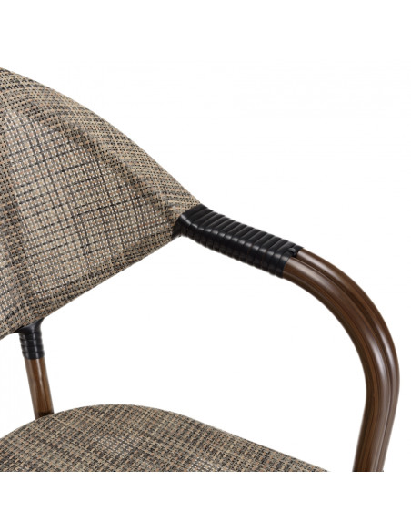 Fauteuil BISTROT taupe