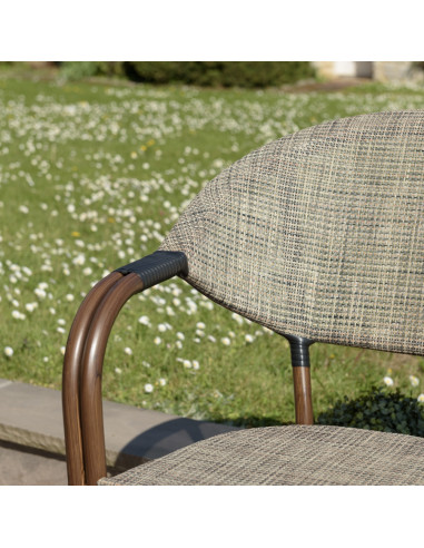 Fauteuil BISTROT taupe