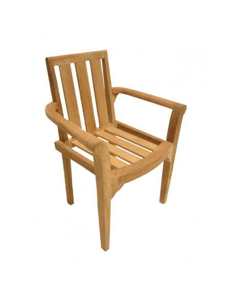 Ensemble de 2 fauteuils NOTTING HILL en Teck