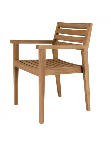 Ensemble de 2 fauteuils HAMPTONS en Teck