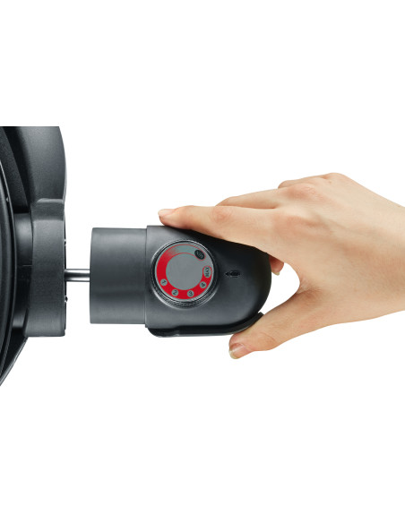 Barbecue rond sur pieds Ø41cm avec couvercle, électrique