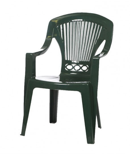 Fauteuil monobloc Haut de gamme Vert