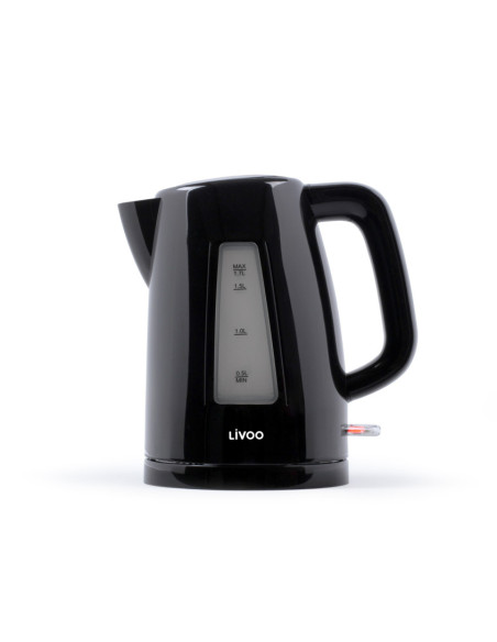Bouilloire élect. 1.7 L, 1850 à 2200W noir