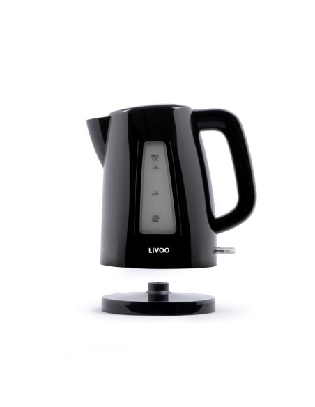 Bouilloire élect. 1.7 L, 1850 à 2200W noir