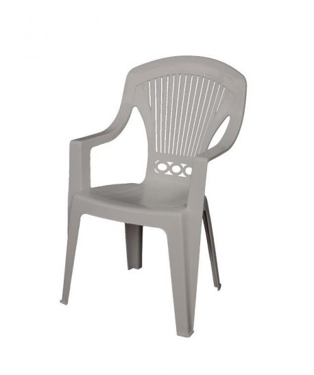 Fauteuil monobloc Haut de gamme Taupe