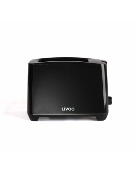 Grille Pain élect. 2 fentes 650 à 750W noir