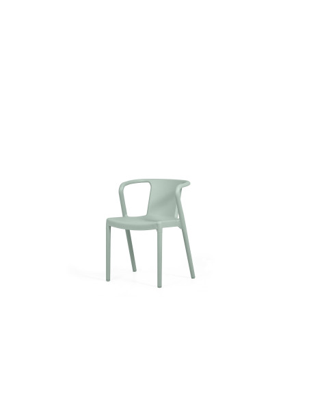 Fauteuil Lisbonne empilable Vert Jade