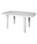 Table Standard Blanche 140x80 résine de synthèse