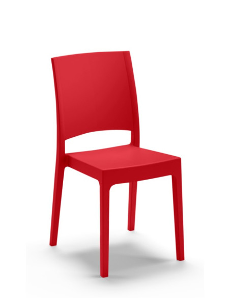Chaise Finenza Rouge