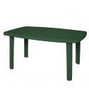 Table Standard Verte 140x80 résine de synthèse