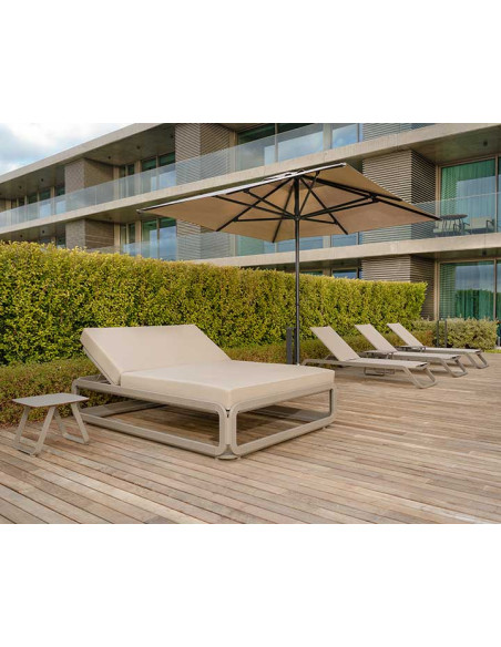 Bain de soleil double Nana taupe