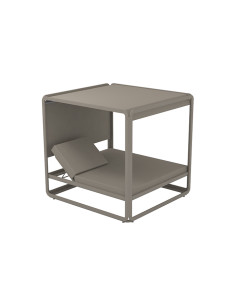 Bed Ibiza taupe avec...
