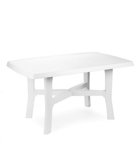 Table Rodano Blanche 138x88cm résine...