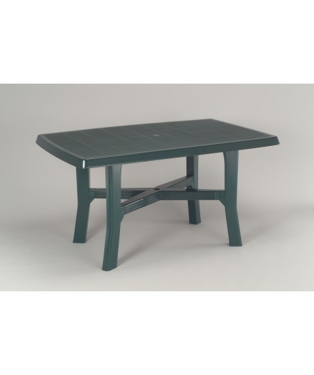 Table Rodano Verte 138x88cm résine de...