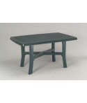 Table Rodano Verte 138x88cm résine de synthèse