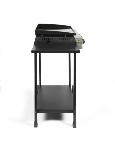 Plancha Gaz 3 brûleurs sur chariot