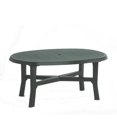 Table Danubio Verte ovale 165x110cm...