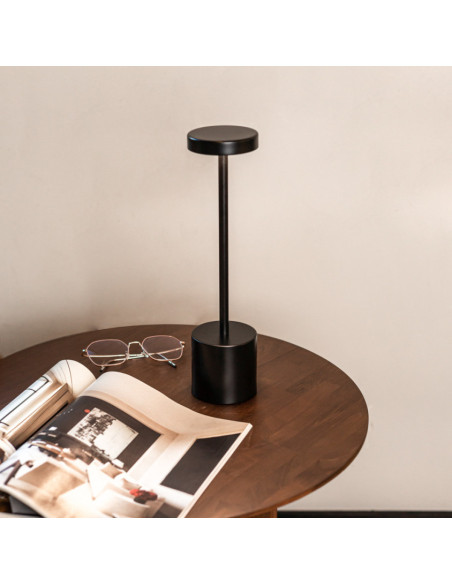 Lampe de table tactile sans fil NOIR