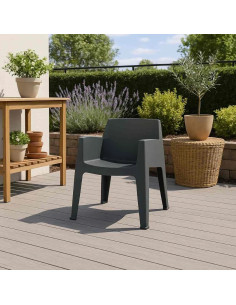 Fauteuil Marbella empilable...