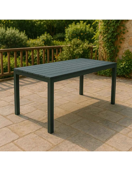 Table 140x80cm Sumatra Anthracite