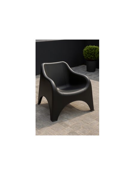 Fauteuil bas PICSI anthracite