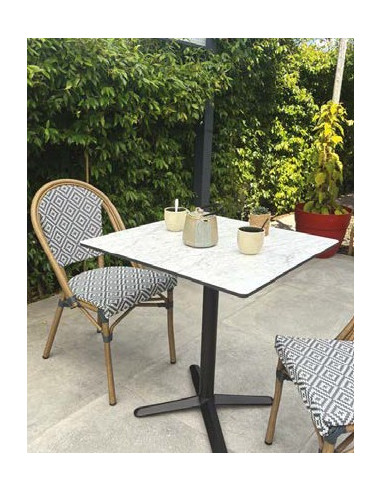 Chaise BISTROT bleu gris