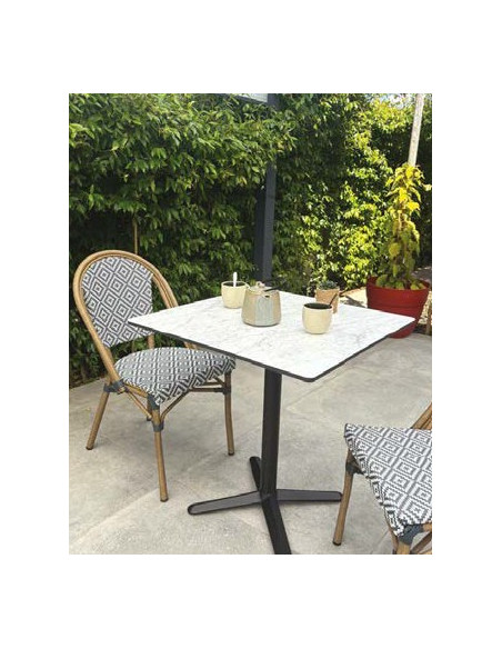 Chaise BISTROT bleu gris