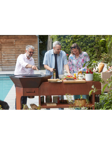 Planche à découper avec rayure en bois spéciale J0375 ISLAND et J0375 BUDDY