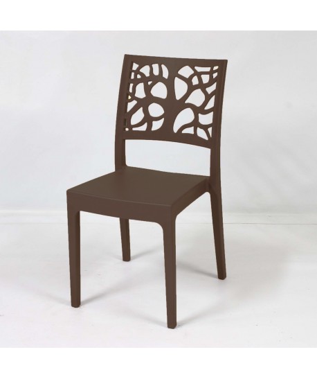 Chaise Maori Espresso