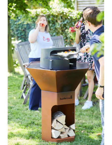 Four à Pizza central pour J0375-ORIGINAL ou J0375-ISLAND