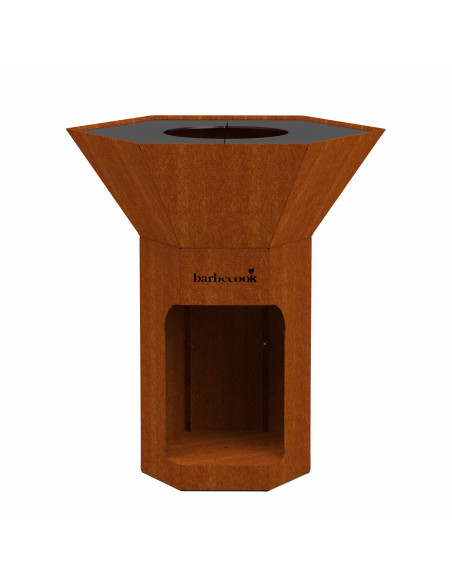 Brasero convivial NESTOR ORIGINAL en acier corten