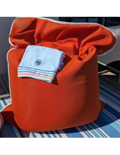 Coussin Water Pouf orange... 2