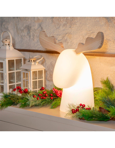 Cerf décoratif lumineux
