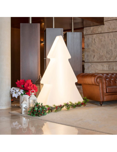 Sapin décoratif lumineux 160cm cable...